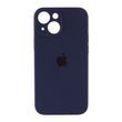 Silicone case Full camera iPhone 15 midnight blue 33225 фото