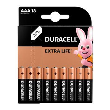 Батарейка Duracell LR03 MN2400 AAA ( упаковка 18 шт, ціна за 18 шт) 18553 фото