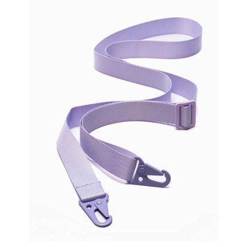 Ремiнець-стрічка з карабiном для смартфона light purple 18293 фото