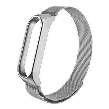 Ремінець Xiaomi Mi Band 7 Milanese Loop magnet silver 04261 фото