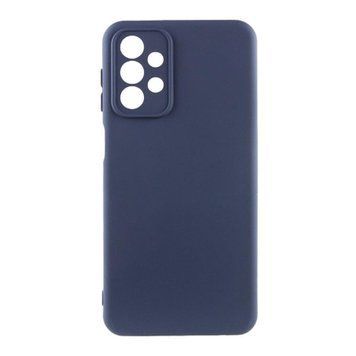 Silicone cover Full Samsung A35/A356B 2024 dark blue 37390 фото