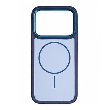 Силікон iPhone 17 Pro Max Core Shield MagSafe blue 48772 фото