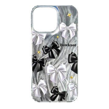 Силікон Xiaomi Redmi 15 Global 169mm Print Desing bows white-black 45491 фото
