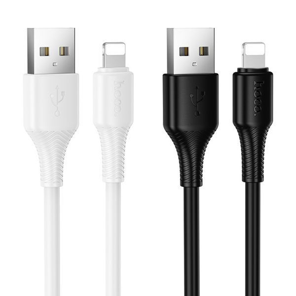 Cable Hoco Type-C to Lightning X120 PD 27W 1m black 44456 фото