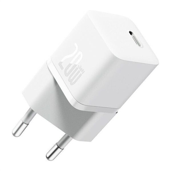 МЗП Baseus GaN5 Fast Charger 1C 20W white 36387 фото