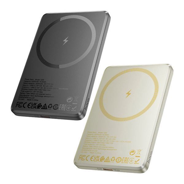 Power bank 5000 mAh Hoco Q26 PD20W MagSafe black 47816 фото