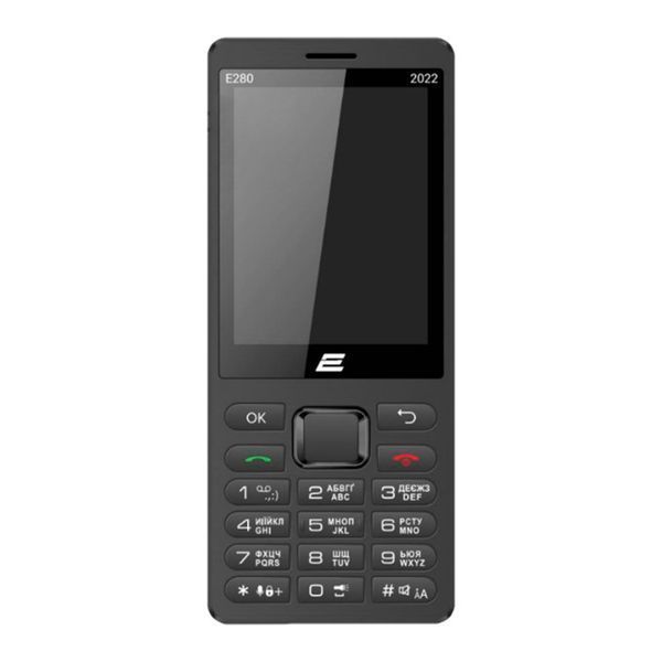 Телефон 2E E280 2022 Black UA 36463 фото