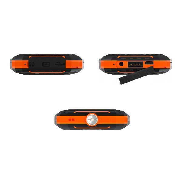 Телефон Ergo E283 Black-Orange UA 45874 фото