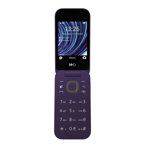 Телефон HMD 2660 4G FLIP DS Violet UA 41278 фото
