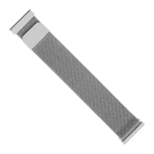 Універсальний ремінець 22mm Milanese Loop silver 00380 фото