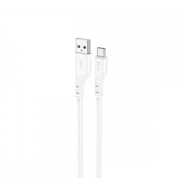 USB Cable Hoco Type-C X97 2.4A 1m white 34035 фото