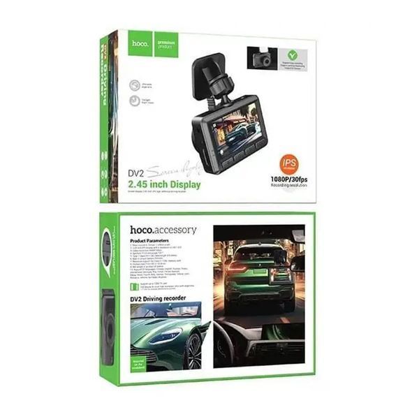 Відеореєстратор Hoco DI-60 black 37864 фото