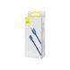 Кабель Baseus Crystal Shine Series Type-C 100W (2m) blue 10593 фото 3