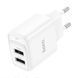 МЗП Hoco C141А 2.4A 2USB white 44079 фото 2