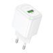 МЗП Hoco CS52A 18W3A (1USB) white 39635 фото 2