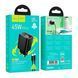 МЗП Hoco N54 PD 45W/  Gan (1USB-C) + cable Type-C to Lightning black 19817 фото 1