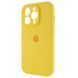 Silicone case Full camera iPhone 12 yellow 31764 фото 1