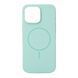 Silicone case iPhone 16 with MagSafe Premium mint 41948 фото 1
