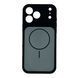 Silicone case iPhone 16 with MagSafe Vision black 48011 фото