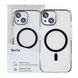 Cилікон iPhone 16 Pro Max MagSafe Ice Crystal Beyer black 42601 фото 2
