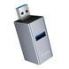 Type-C HUB Hoco HB54 3in1 (USB2.0*2+USB3.0) grey 48970 фото 3