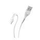 USB Cable Hoco Micro usb X37 2.4A 0.5m white 33923 фото 2