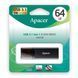 USB Flash 64 GB Apacer AH25B 3.2 Black UA 33140 фото 1