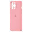 Silicone case Full camera iPhone 15 pink 33226 фото
