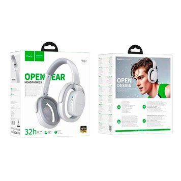 Навушники Big Bluetooth Hoco W67 grey 44870 фото
