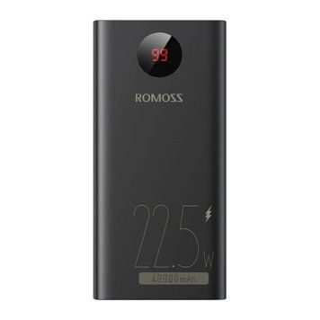 Power bank 40 000 mAh Romoss 22.5W LED Display black UA 42681 фото