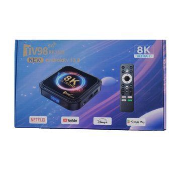 Smart TV приставка TV98 4+64 Gb 8K Ultra HD 39297 фото