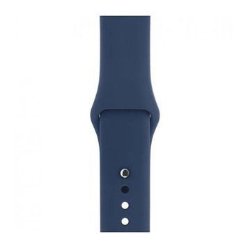 Універсальний ремінець 22mm silicone tahoe blue 34707 фото