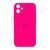 Silicone case Full camera iPhone 13 Pro pink neon 31426 фото