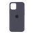 Silicone case Full iPhone 12/12 Pro dark grey 33151 фото