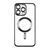 Силікон iPhone X/Xs MagSafe chrome black 35443 фото