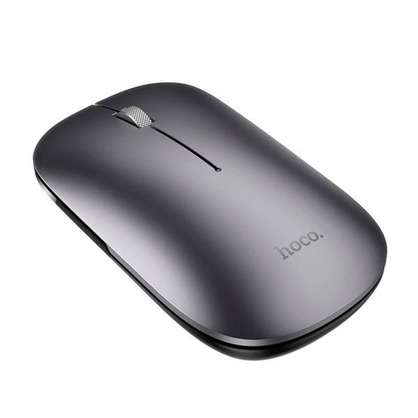 Мишка Bluetooth Hoco GM43 grey з вбудованим акумулятором 47689 фото