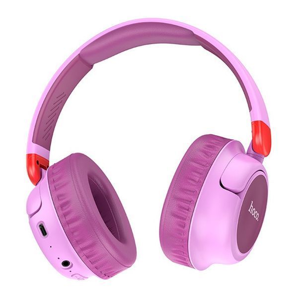 Навушники Big Bluetooth Hoco W43 pink 03825 фото