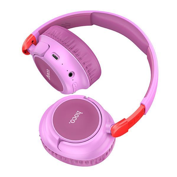Навушники Big Bluetooth Hoco W43 pink 03825 фото