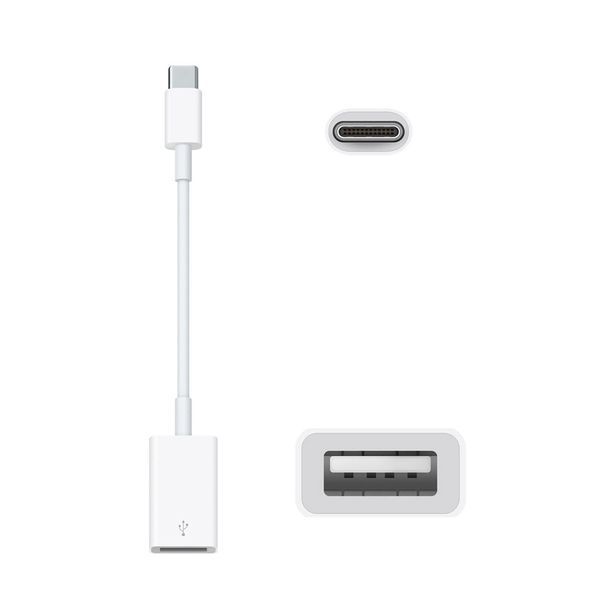 OTG-Adapter Apple USB-C to Lightning white (MJ1M2) 38925 фото