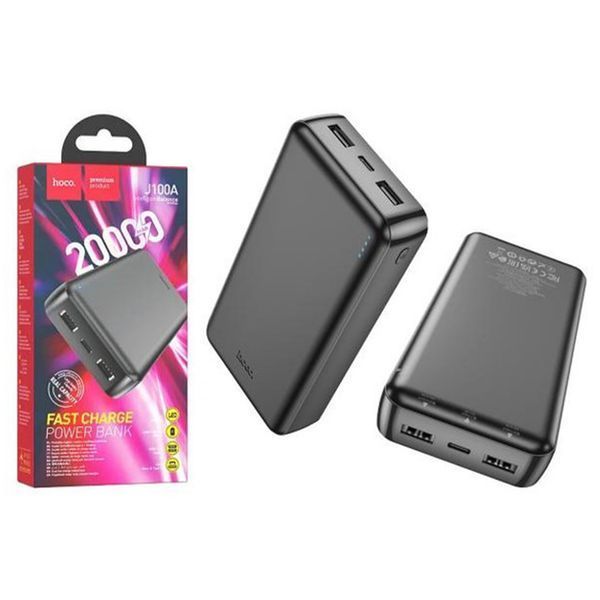 Power bank 20 000 mAh Hoco J100A 10W black 35496 фото