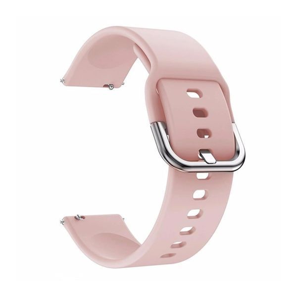 Ремінець Apple watch 38/40/41/SE silicone pink sand 25493 фото