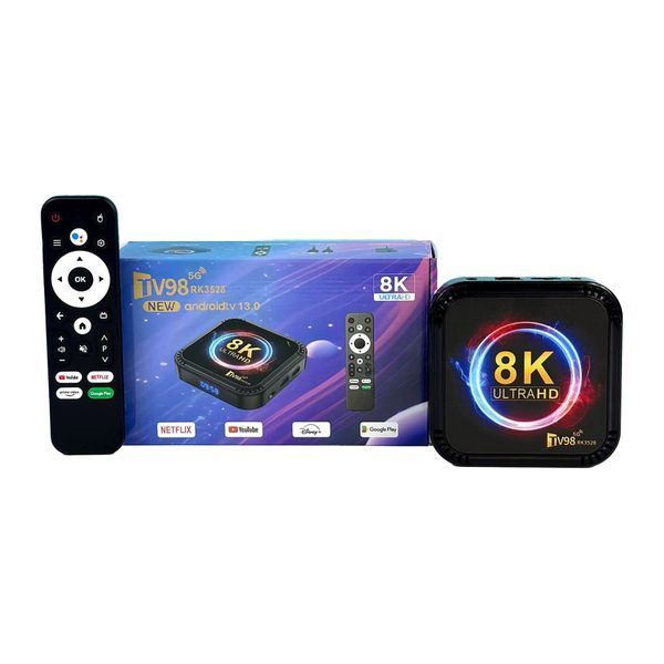 Smart TV приставка TV98 4+64 Gb 8K Ultra HD 39297 фото