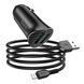 АЗП Hoco Z39 18W/3A QC3.0 (2USB) + cable Lightning black 30606 фото 3