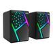 Колонка для комп'ютера Jedel S-527 RGB black 46942 фото 2