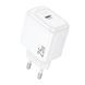 МЗП Hoco CS53A PD 25W/3A (1USB-C) white 39636 фото 2