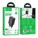 МЗП Hoco N60 PD 20W/3A (USB-C) black 20869 фото 1