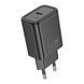 МЗП Hoco N60 PD 20W/3A (USB-C) black 20869 фото 2
