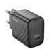 МЗП Hoco CS22A PD 30W/3A (1USB-C) black 33741 фото 2
