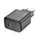 МЗП Hoco CS22A PD 30W/3A (1USB-C) black 33741 фото 3