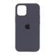 Silicone case Full iPhone 12/12 Pro dark grey 33151 фото 1
